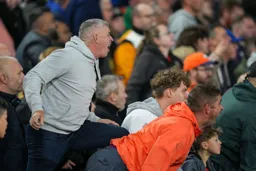 Crowd tells the referee he has made a mistake