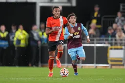 Jacob Brown driving forward