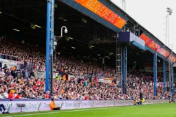 Famous old Main Stand packed to the rafters