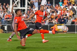 Jacob Brown reaches for the ball