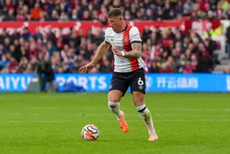 Ross Barkley in full control of the ball