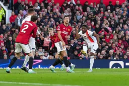 Chiedozie Ogbene tries his luck from long range