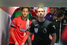 Tom Lockyer waiting to lead the Town out