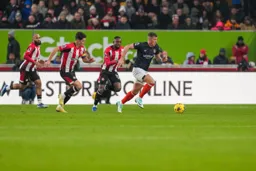 Ross Barkley being chased down