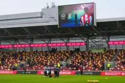 Pre Match Team huddle