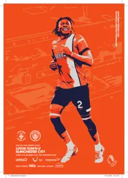 Programme: Luton Town FC vs Manchester City (10th Dec 2023)