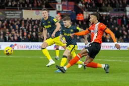 Jacob Brown beats England fullback Kieran Trippier