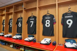 Boxing Day dressing room