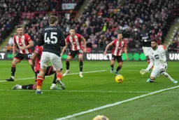 Alfie Doughty puts the Town ahead