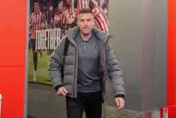 Rob Edwards looks as though he has had a good Christmas