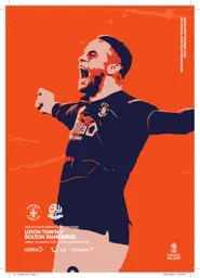 Programme: Luton Town FC vs Bolton Wanderers (7th Jan 2024)