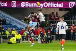 Gabriel Osho gets a clearance away