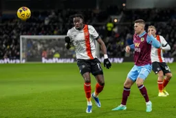 Elijah Adebayo has his eyes on the ball