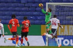 Tim Krul makes the save look easy