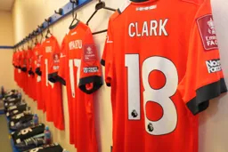 Town dressing room at Bolton