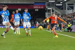 Alfie Doughty’s cross takes out three Brighton players