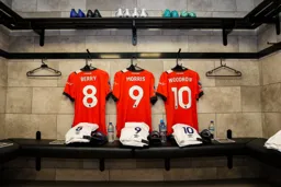 Newcastle Dressing room