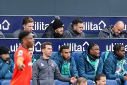 Tom Lockyer watching on intently