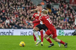 Ross Barkley beating Harvey Elliott