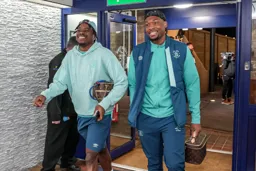 The boys are in the house