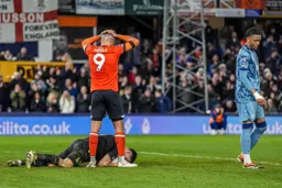 Villa keeper taking his time to get up which frustrates Carlton
