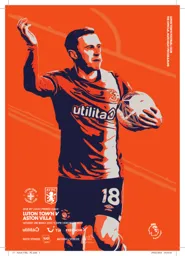 Programme: Luton Town FC vs Aston Villa (2nd Mar 2024)