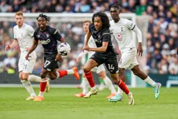 Tahith Chong on his way