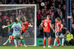 Issa Kabore with a clearing header