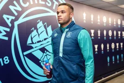 Carlton Morris arrives