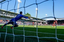 Carlton Morris converts his penalty