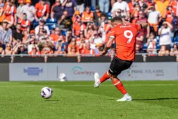 The balls on its way