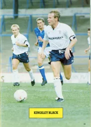 Kingsley Black Poster 1990