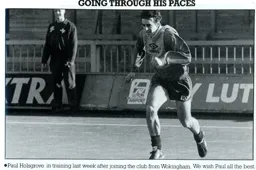 Paul Holsgrove Training 1991
