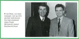 Jim Ryan And Frank McLintock 1991