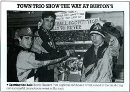 Allpress And Farrell On Promo Duties 1991