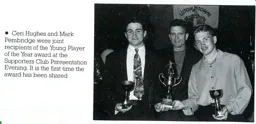 Young Players Of The Year 1991
