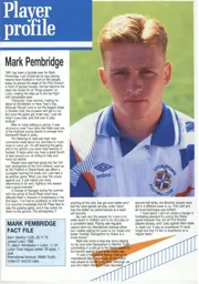 Mark Pembridge Profile 1991