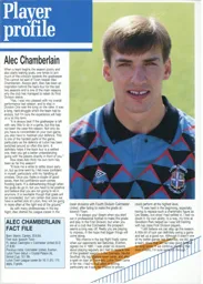 Alec Chamberlain Profile 1991