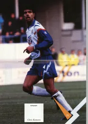 Chris Kamara Poster 1991