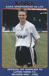 Matt Taylor Models New Shirt 2001/2002