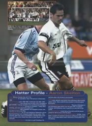 Aaron Skelton Hatter Profile 2001/2002