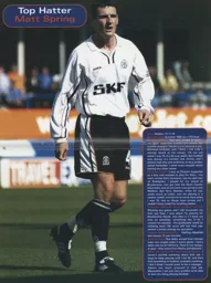 Matt Spring Top Hatter 2001/2002