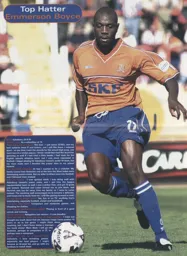 Emmerson Boyce Top Hatter 2001/2002