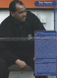 Brian Stein Top Hatter 2001/2002