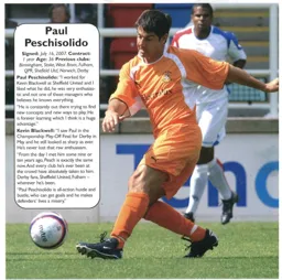 Paul Peschisolido Signs 07/08