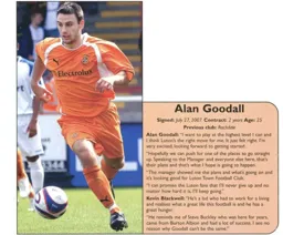 Alan Goodall Signs 07/08