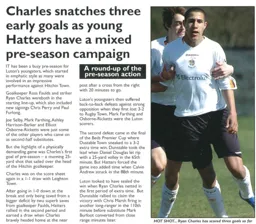 Ryan Charles Pre Season Success 07/08