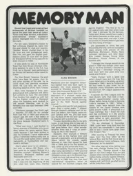 Allan Brown Memory Man Programme Article 1972