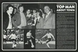 Bobby Thomson Top Man About Town Programme Article 1973