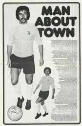 Derek Hales Man About Town Programme Article 1972